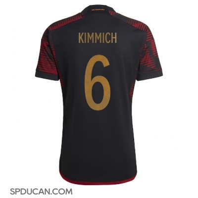 Muški Nogometni Dres Njemačka Joshua Kimmich #6 Gostujuci SP 2022 Kratak Rukav